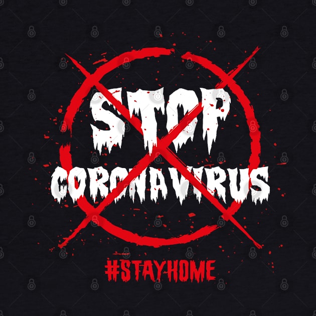 Stop Coronavirus T-shirt by Ebazar.shop